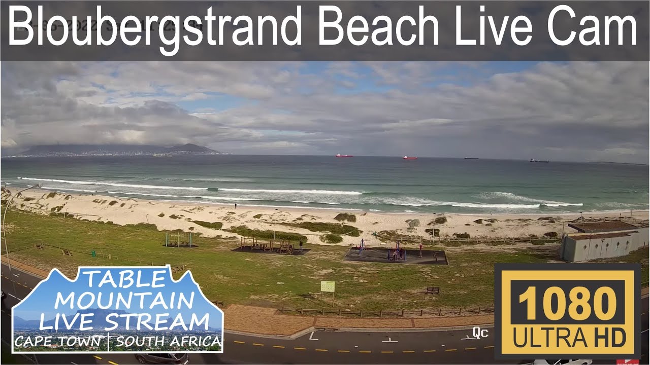 Bloubergstrand Beach live stream thumbnail